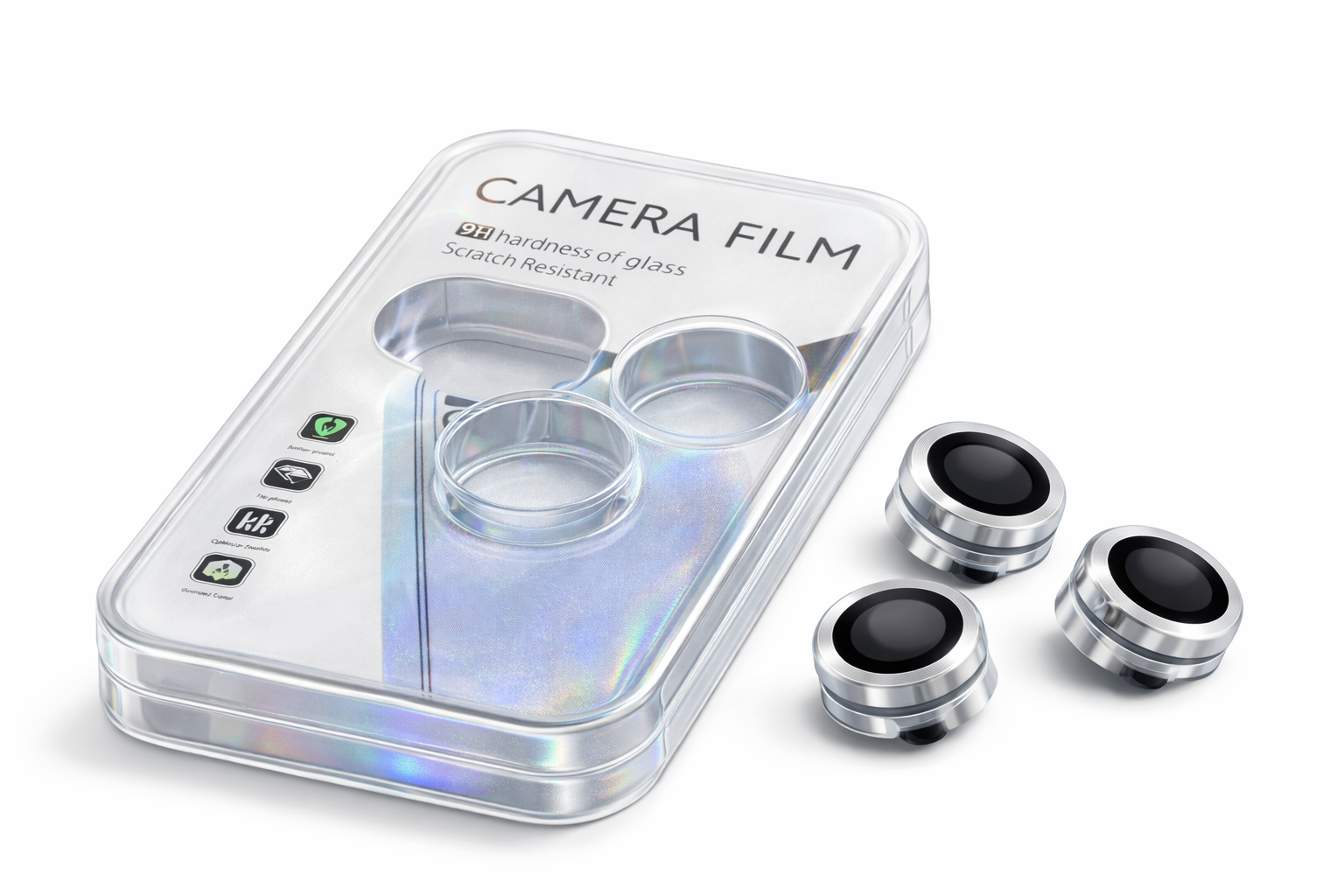 iPhone Camera Lens Protector – 9H Glass (All Models)